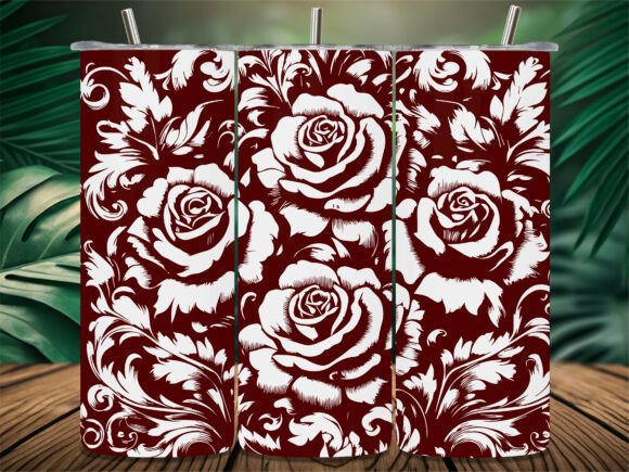 Floral Damask Rose Tumbler Review