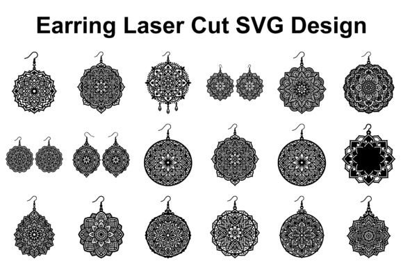 Mandala Jewelry SVG Bundle